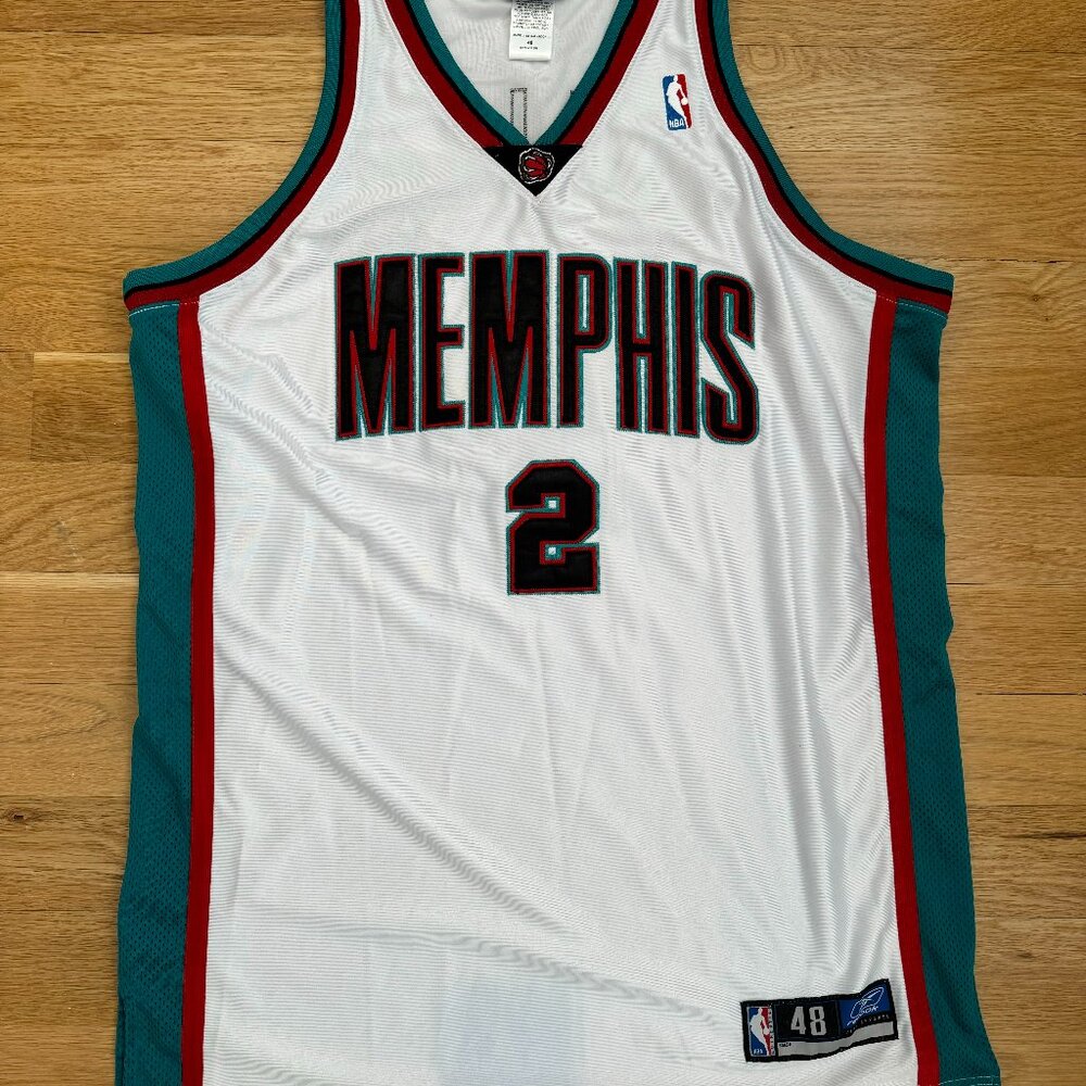 NBA Memphis Grizzlies Jason Williams Basketball Jersey Rare Vintage Reebok sz 48